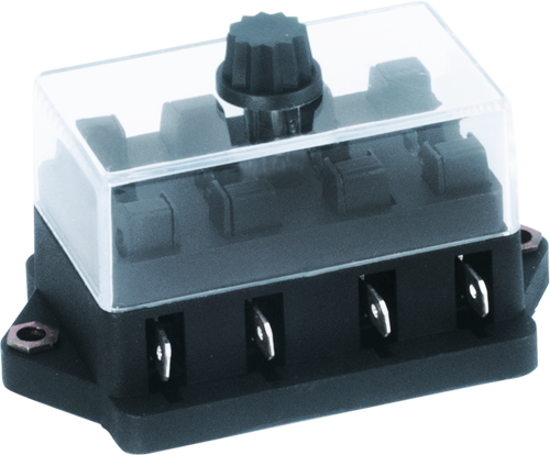 4 WAY BLADE FUSE BOX WITH LUCAR TERMINALS  product image